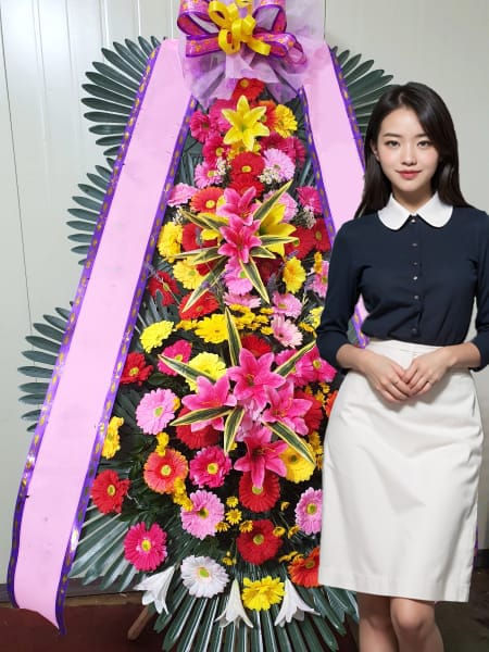 더링크호텔서울 3단화환 기본형